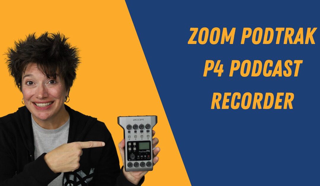 Zoom Podtrak P4 Podcast Recorder