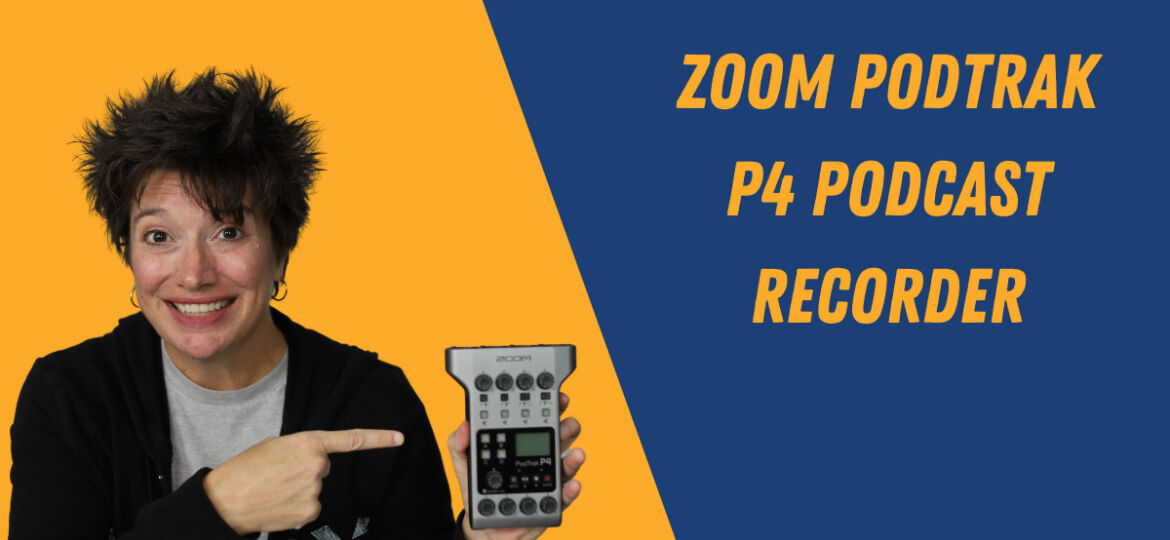 Zoom Podcast P4 Podcast Recorder YouTube video Thumbnail